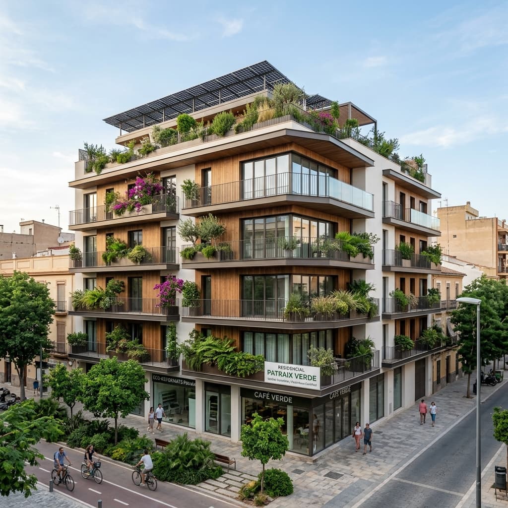 Edificio Residencial Ecológico - Patraix, Valencia